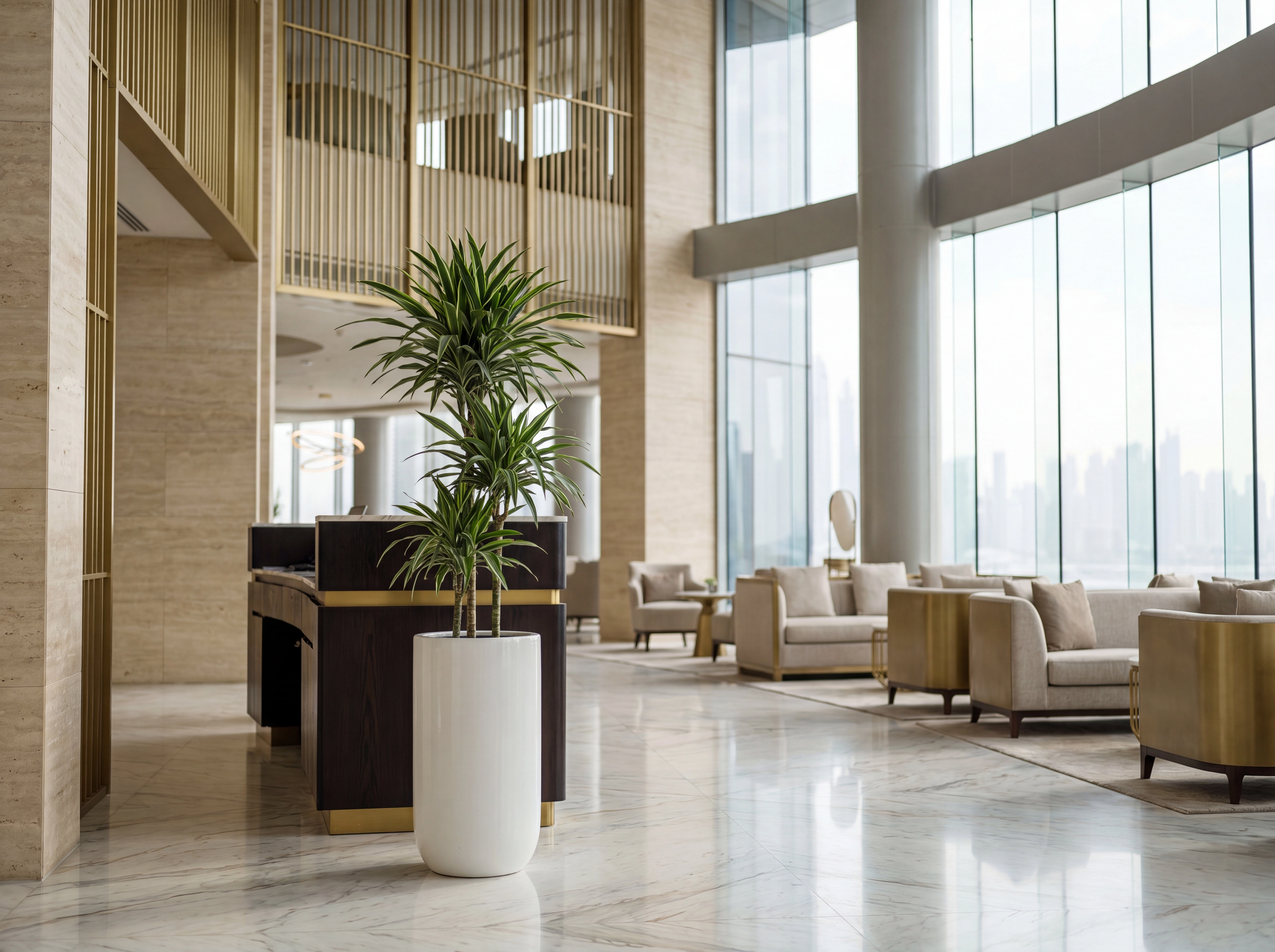 Hotel and resort plants