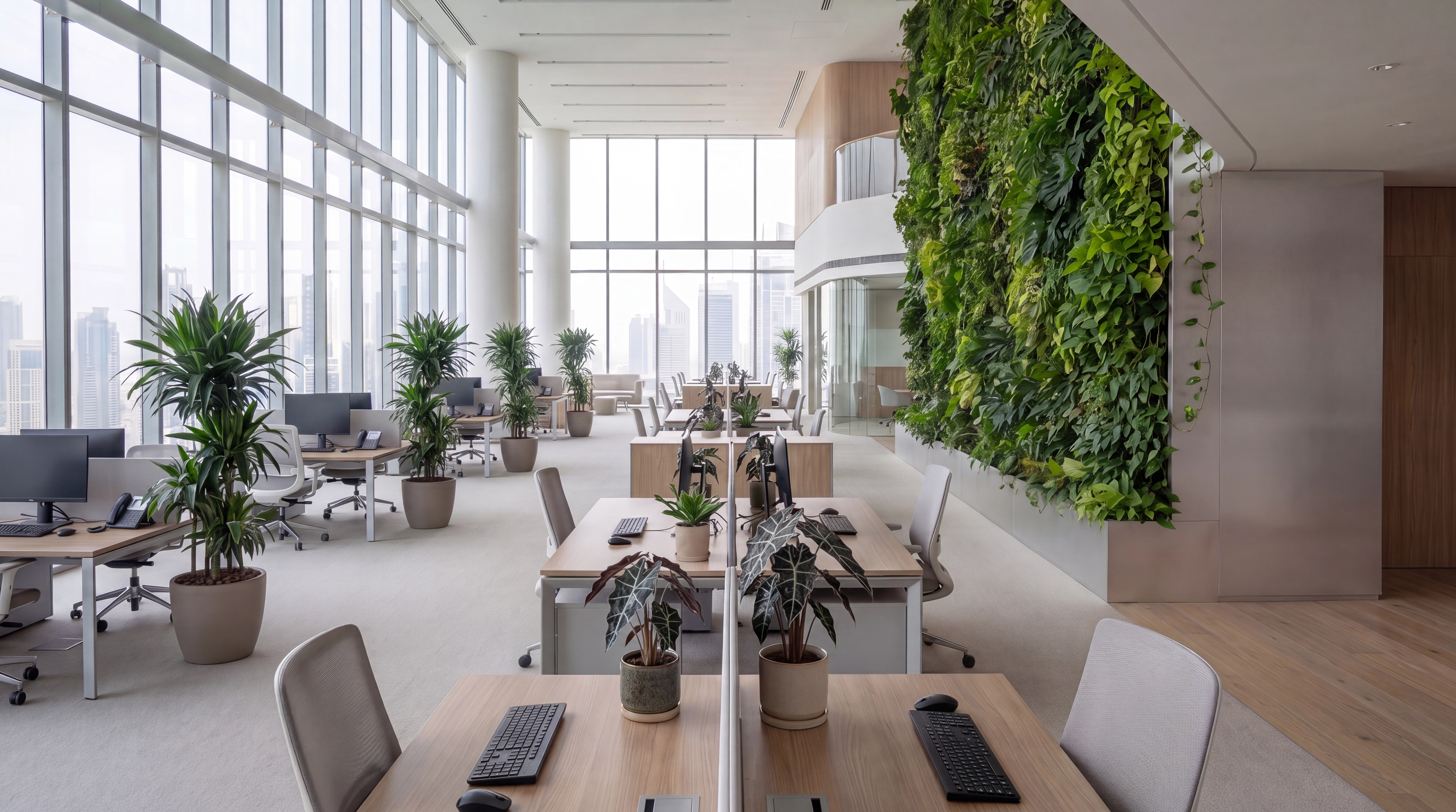 Weekly plant maintenance by Choice Flowers