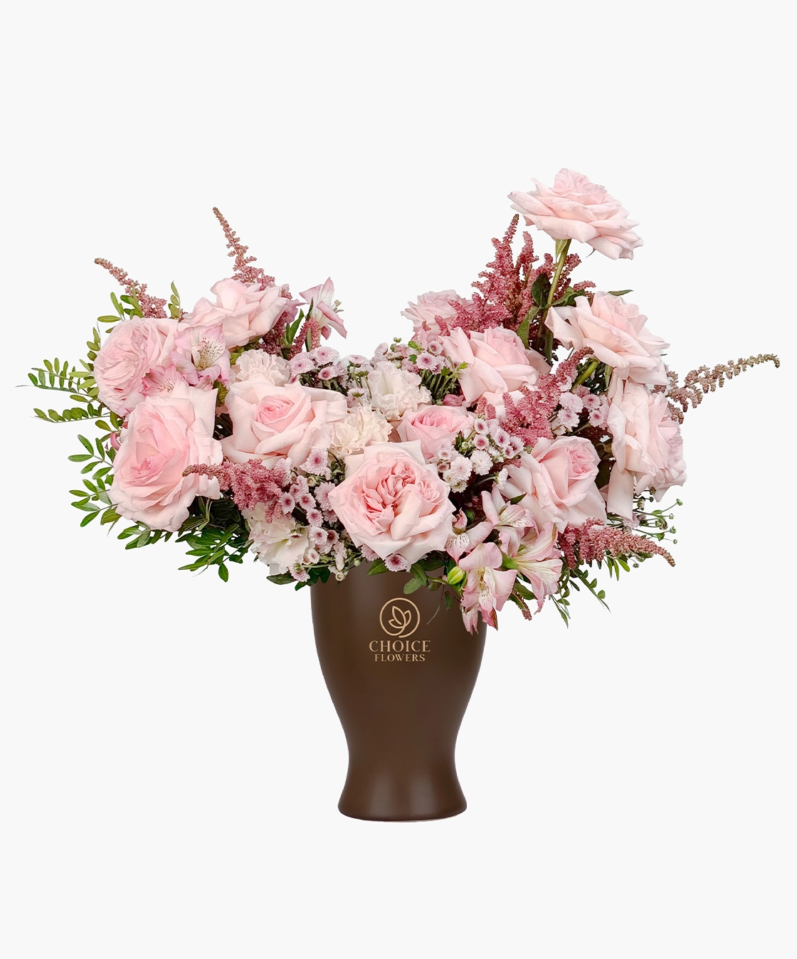 Pink Rose Flower Vase UAE
