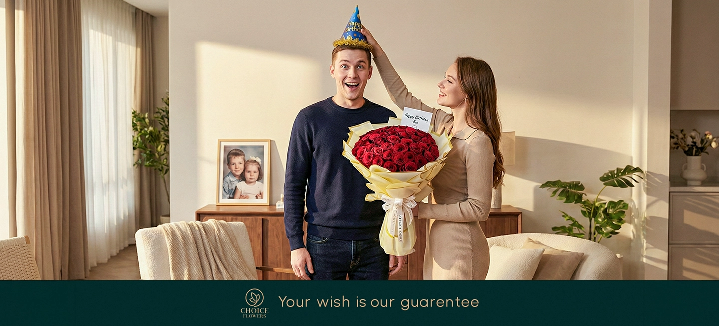 Best 5 Birthday Flowers for Brother with Same-day Delivery in Dubai & Abu Dhabi