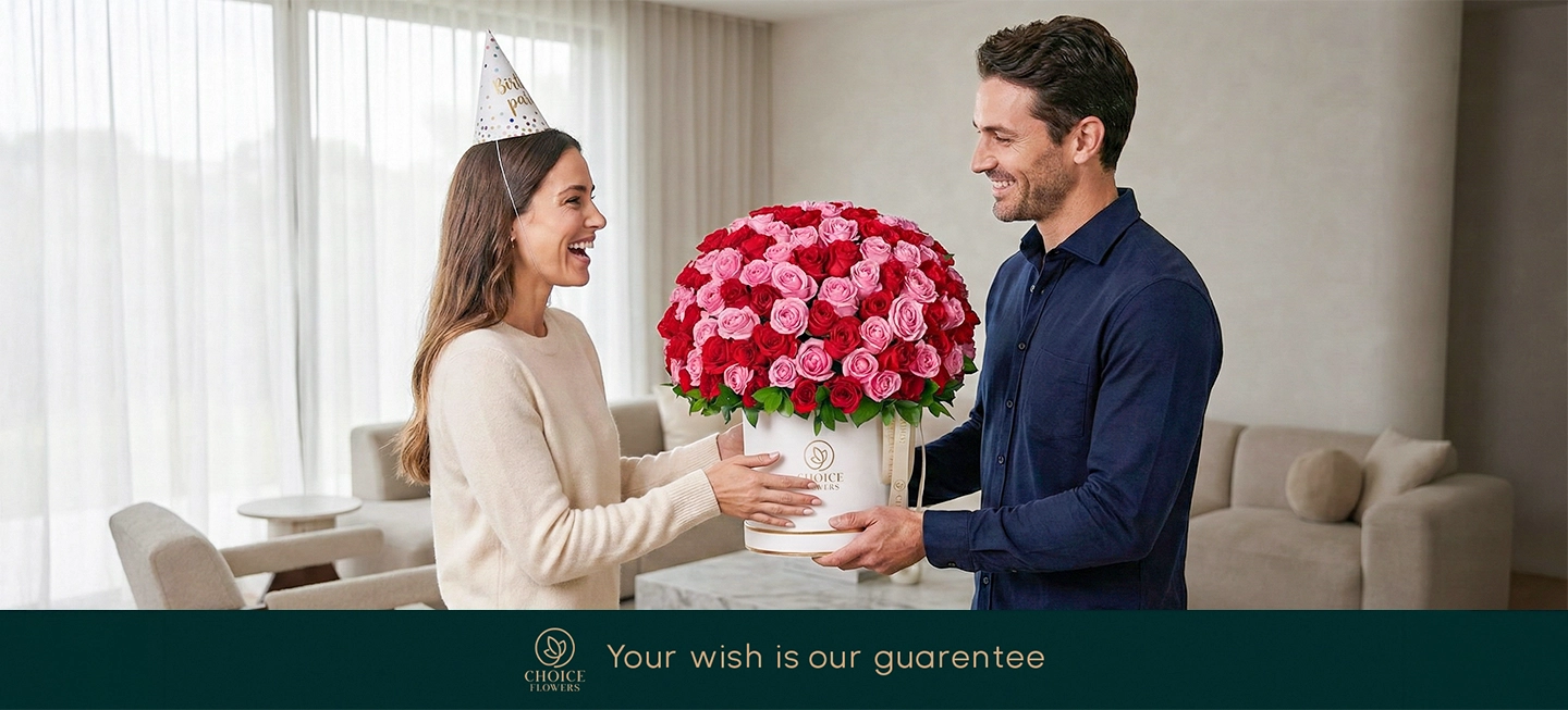 Best Birthday Flowers for Your Wife in Dubai