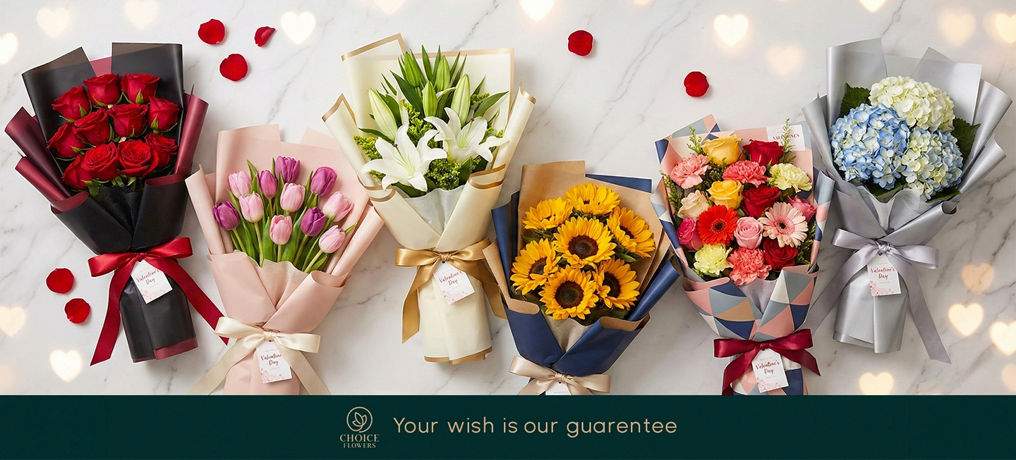 How to Choose Flowers for Valentine’s Day in Dubai and Abu dhabi