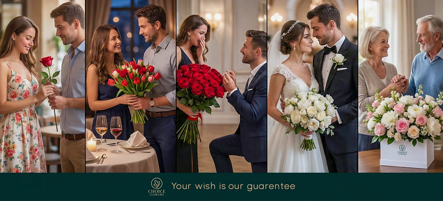 Flowers for Every Chapter of Love: From First Date to Forever