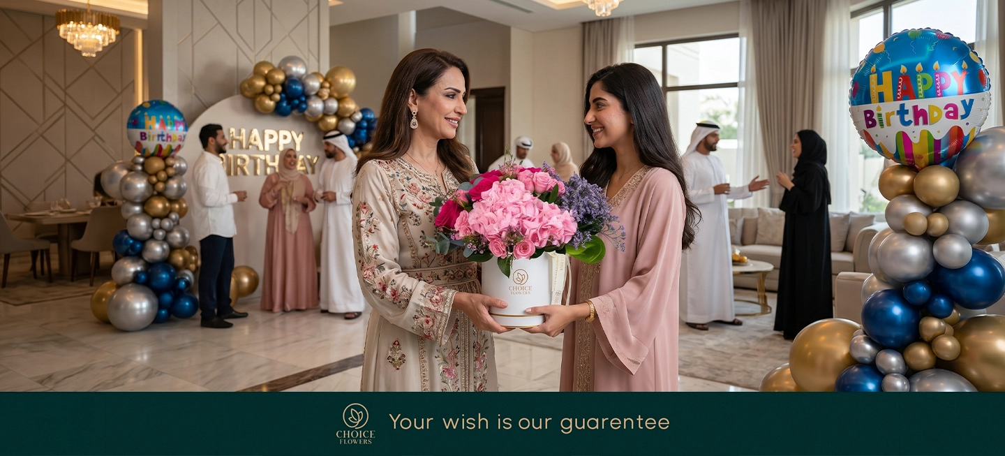 Birthday Balloons & Flowers in UAE – Decorations, Helium & Same-Day Delivery