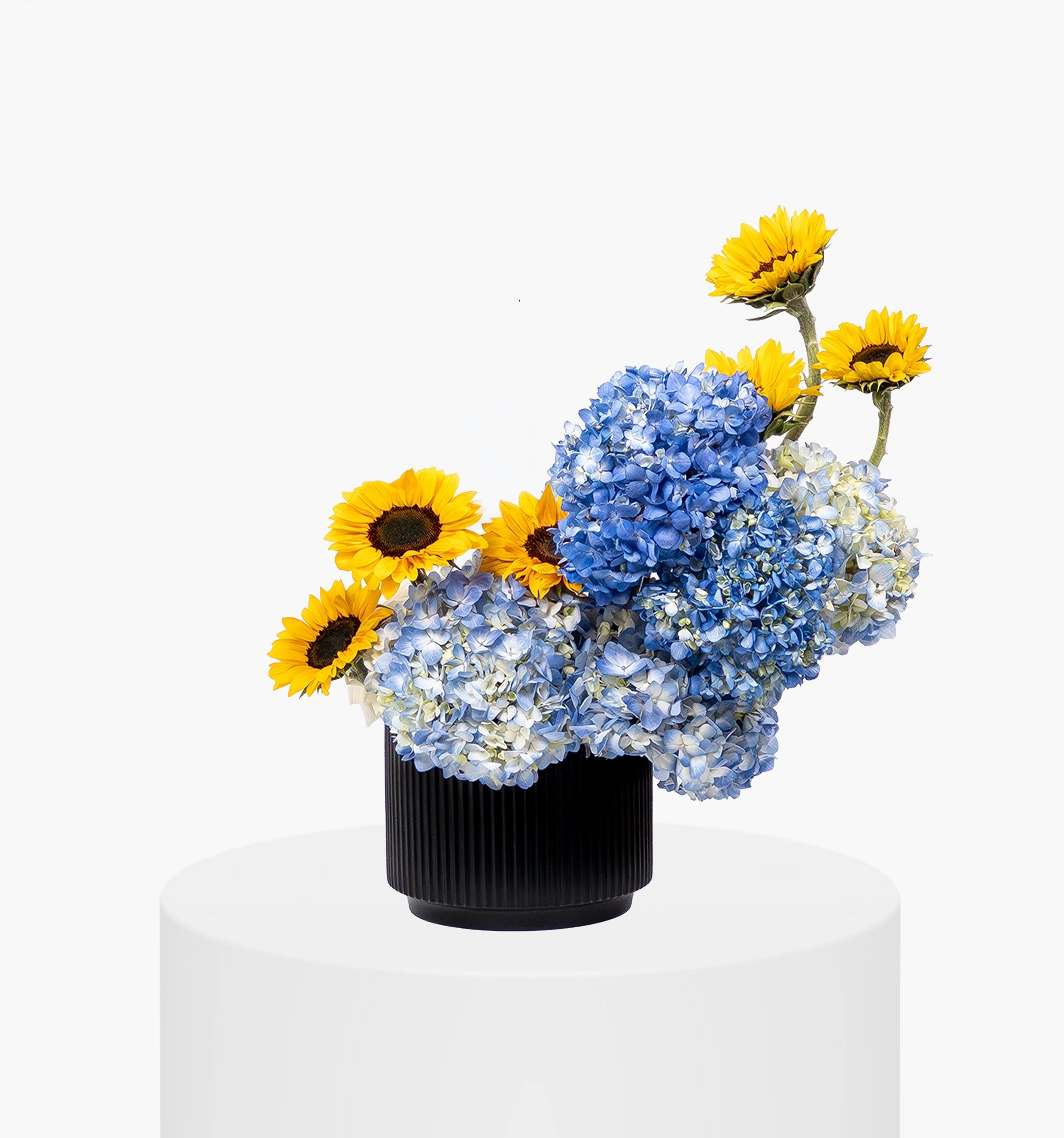 Blue Gold Celebration Flowers UAE