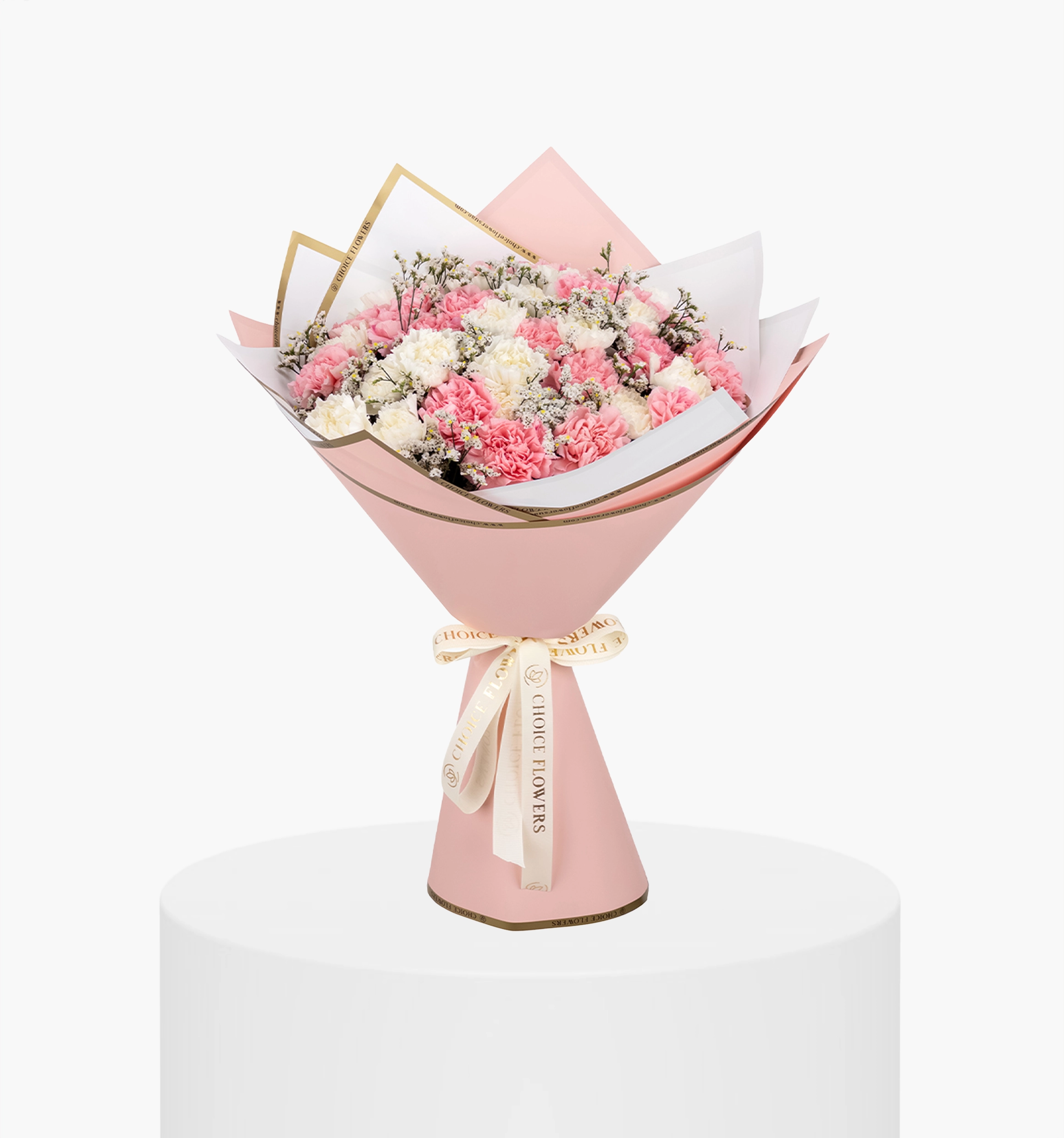 Mixed Carnations Bouquet UAE