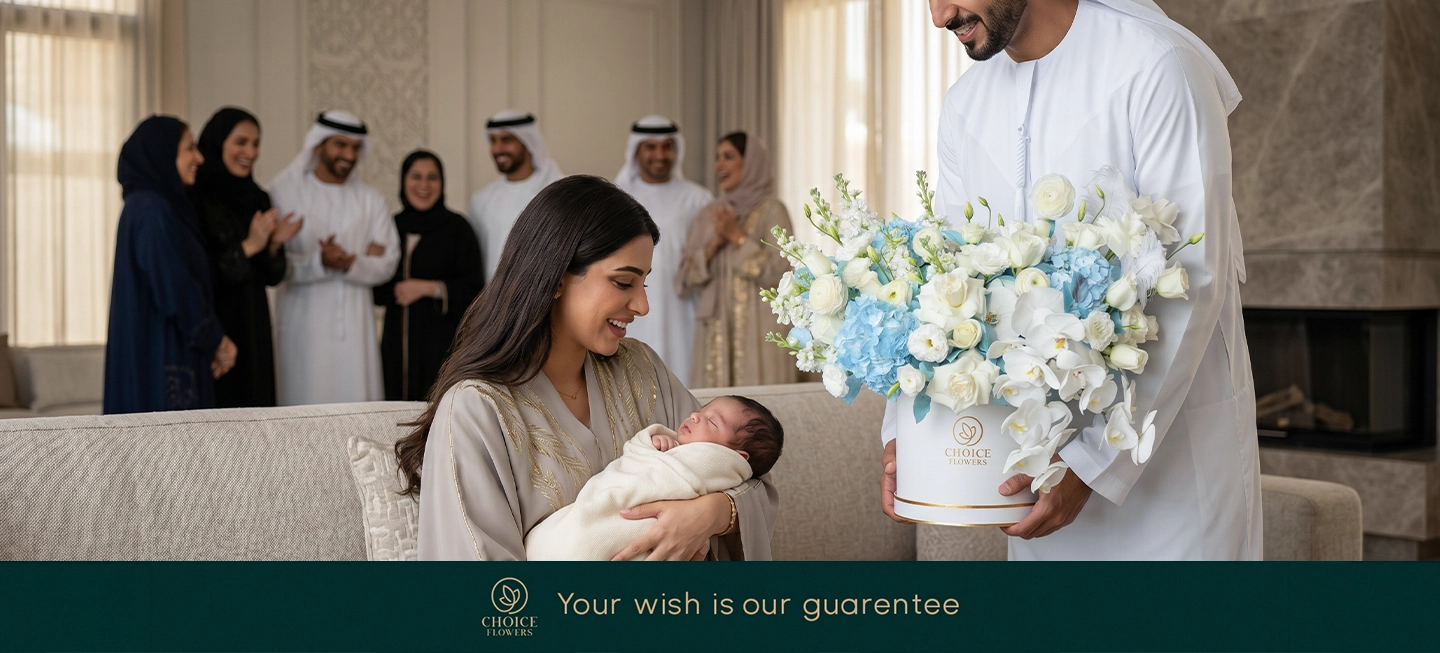 Flowers for a Newborn Baby in UAE: What to Send, When to Order & Same-Day Delivery Guide