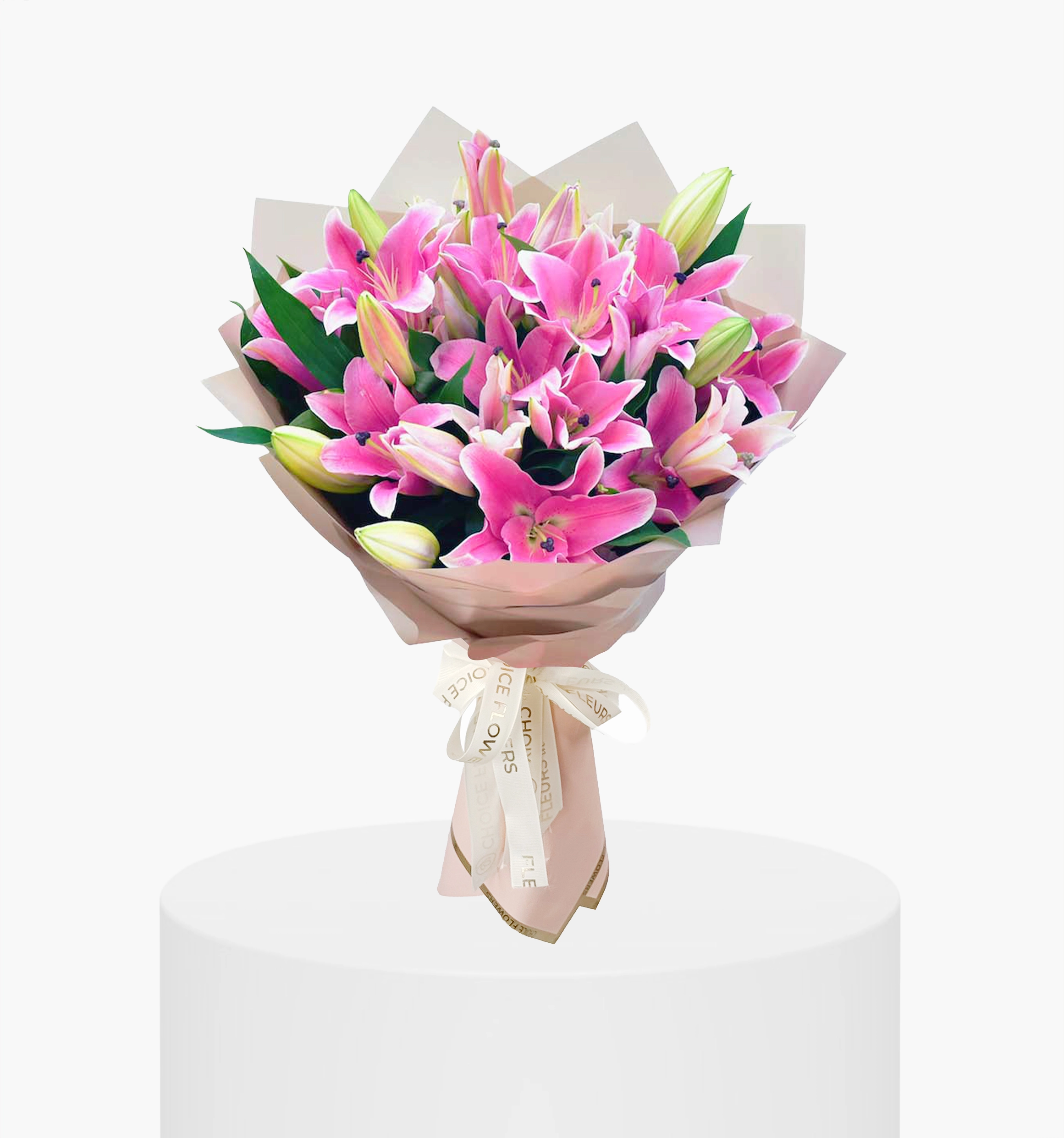 Lily of Love Flowers Bouquet UAE