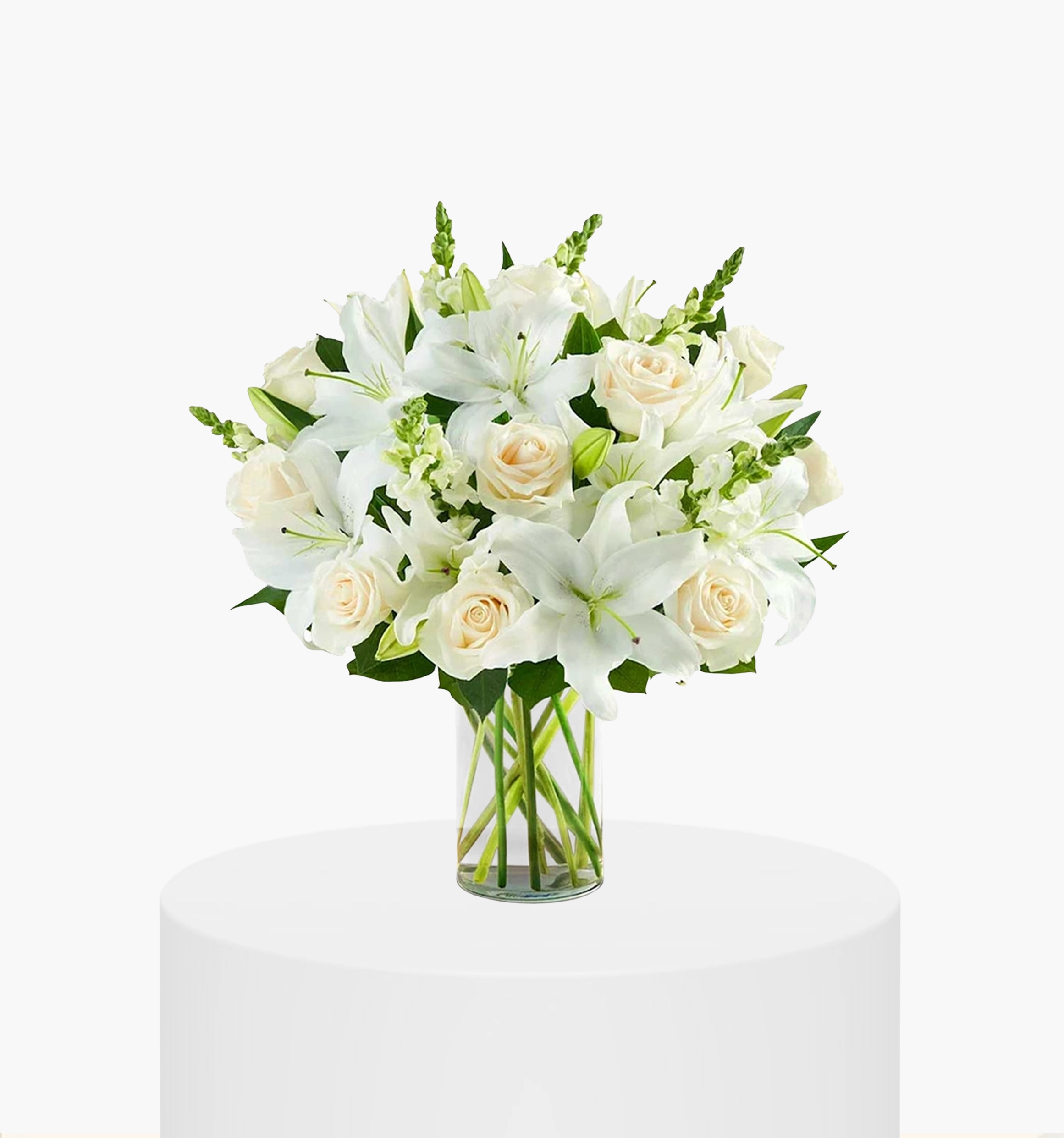 White Petals Vase UAE