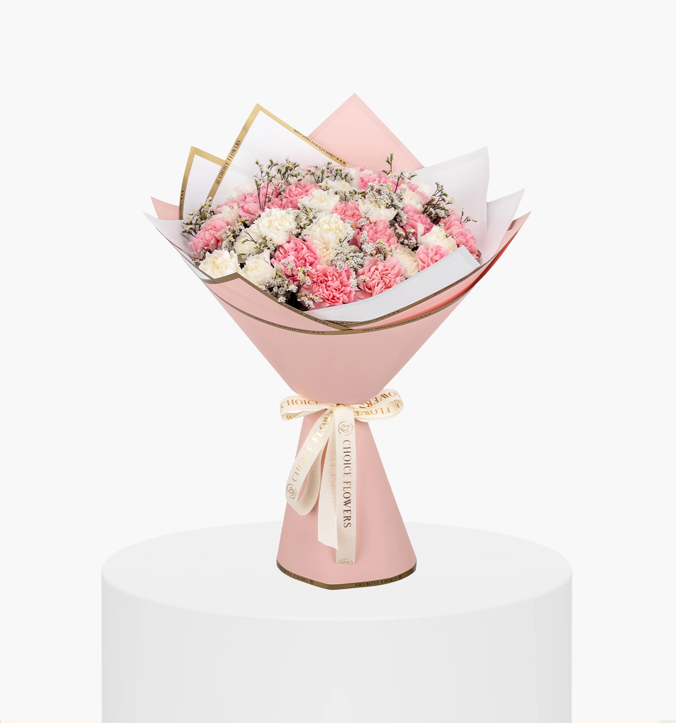 Mixed Carnations Bouquet UAE