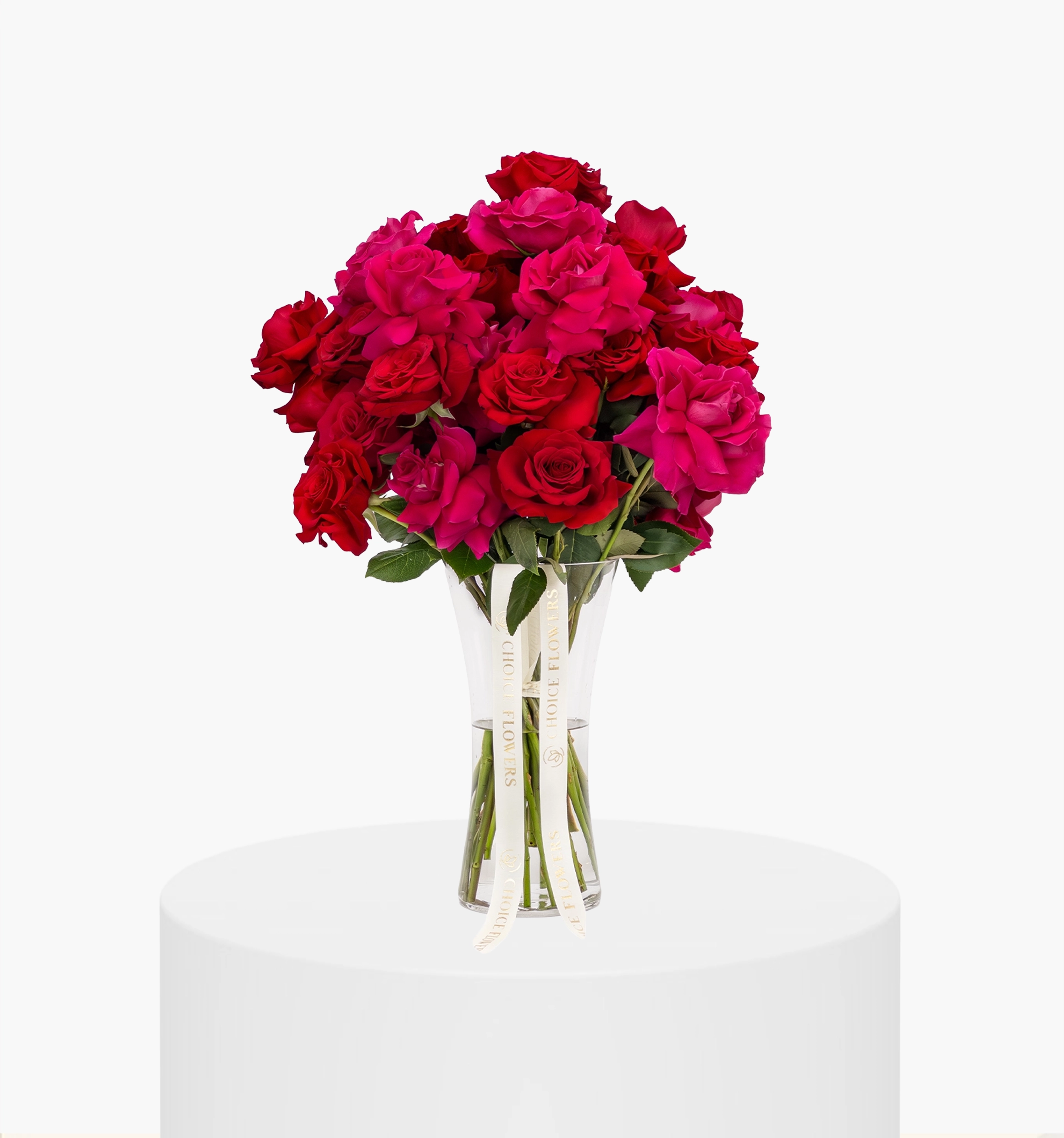 Queens Romance Rose Vase