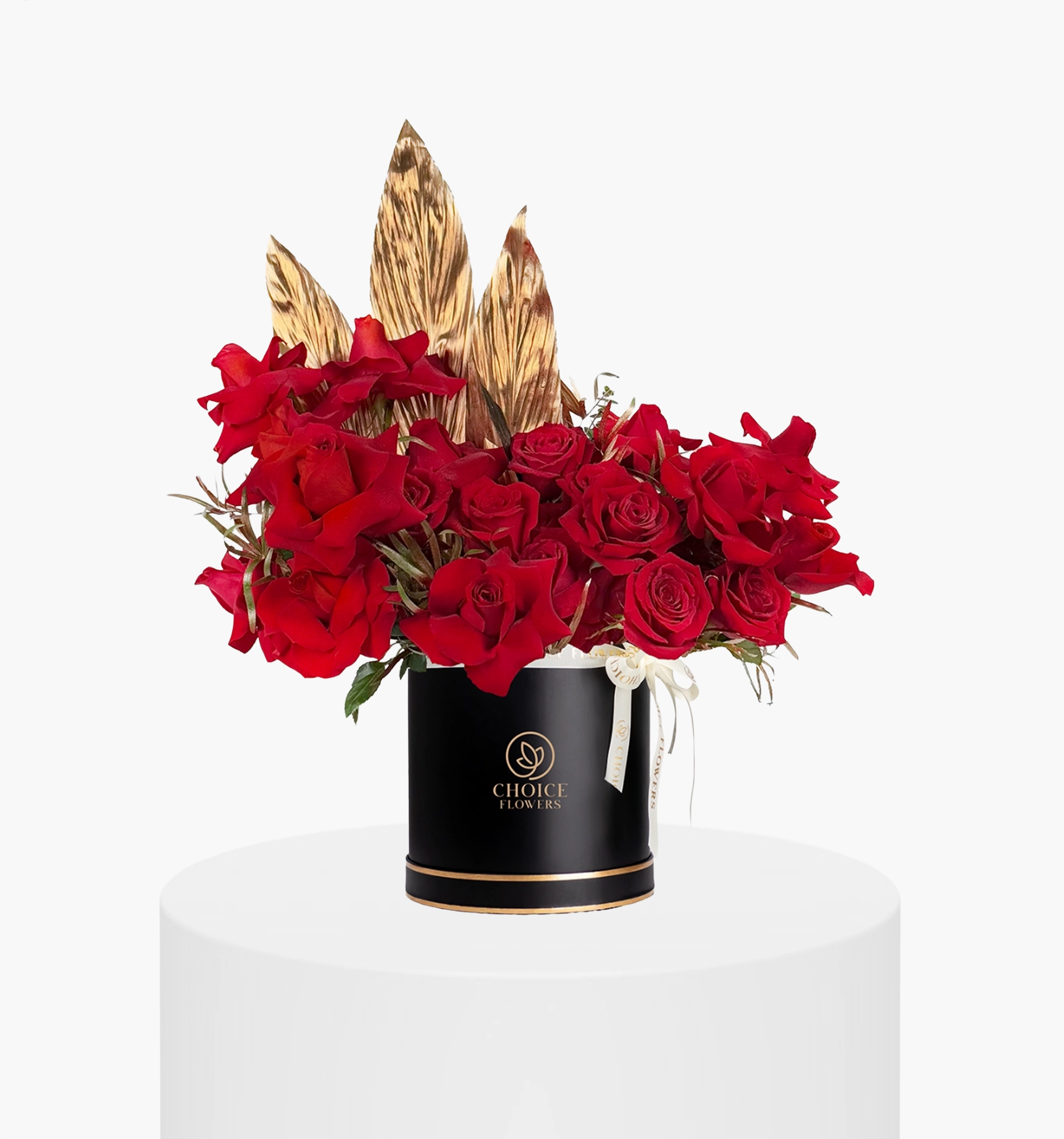Red Elegance Flower Box