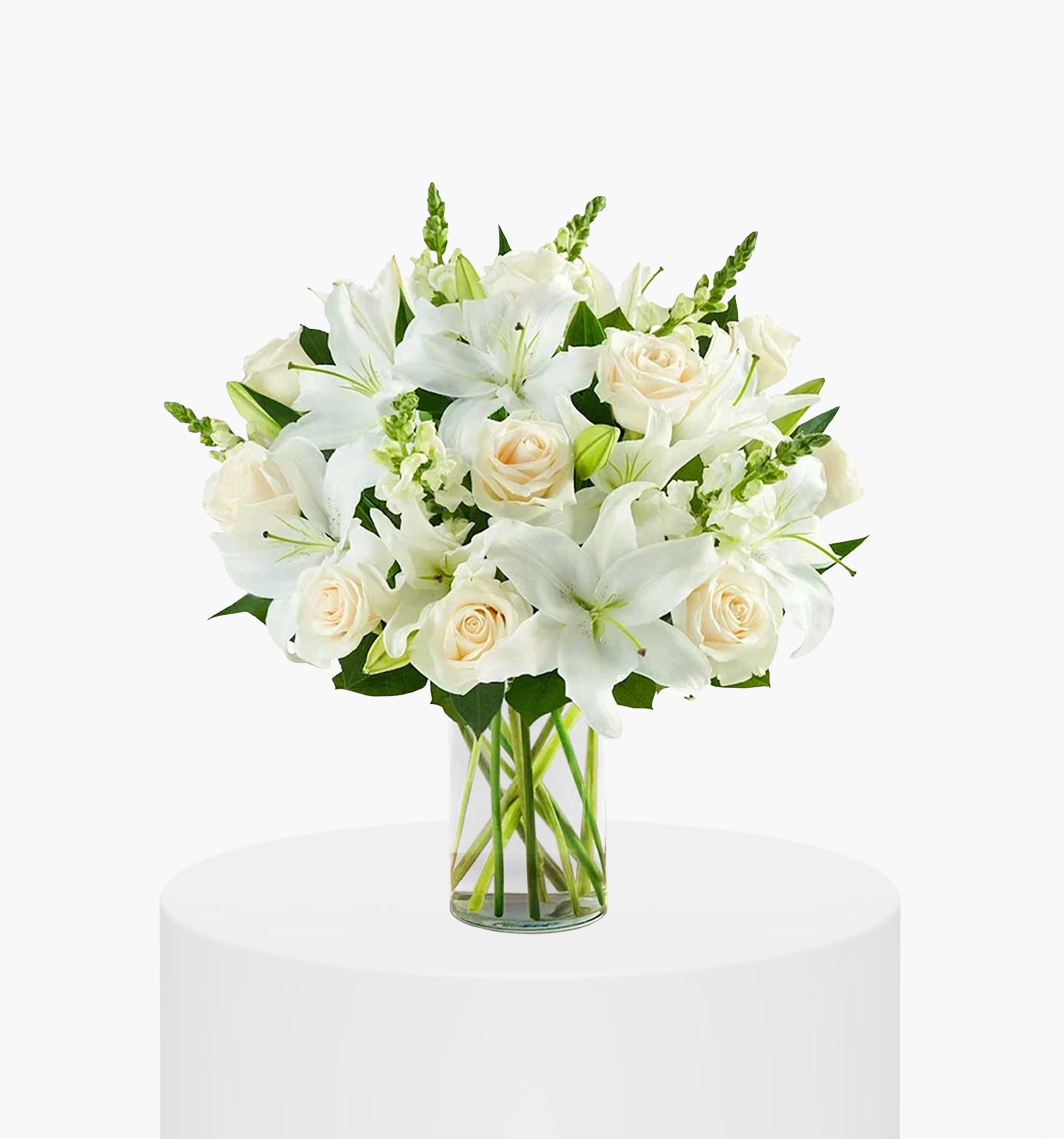 White Petals Vase UAE