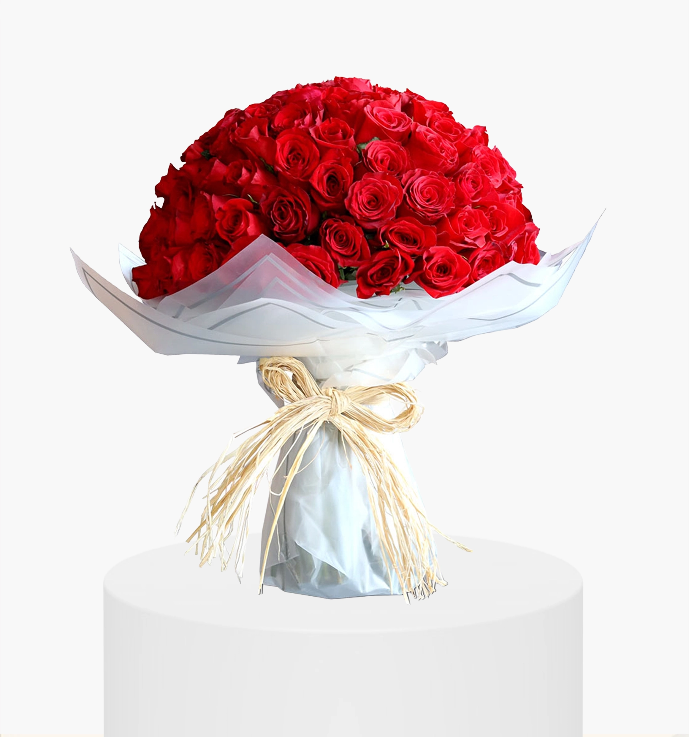 Passionate Red Rose Bouquet UAE