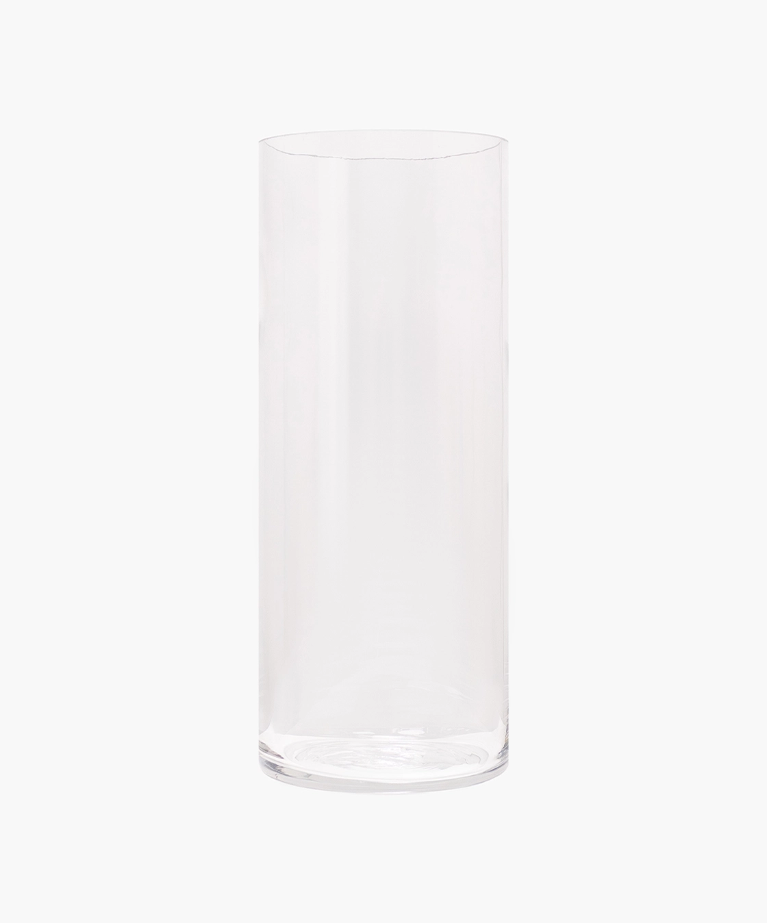 CYLINDER GLASS VASE 30/12 C.M