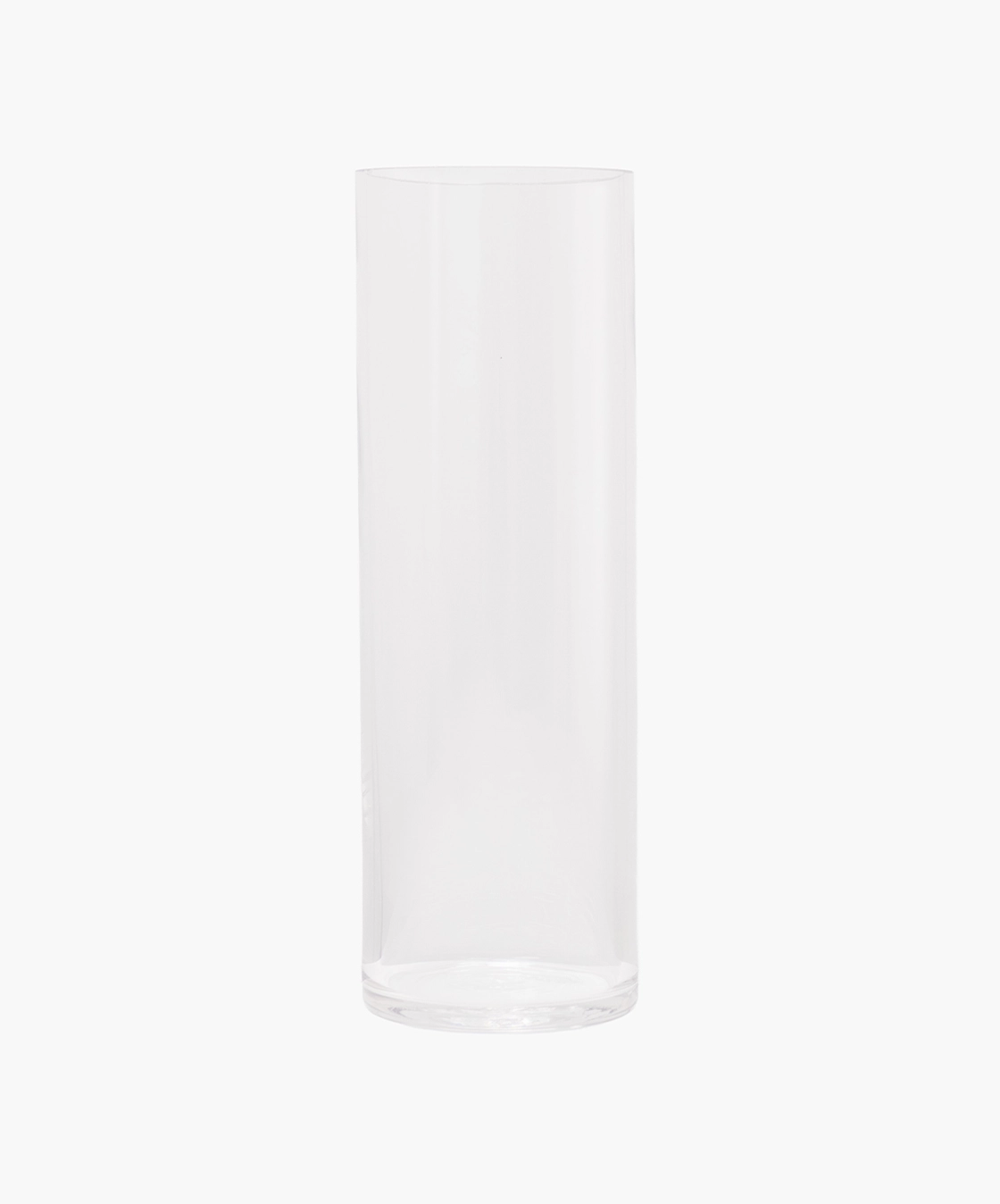 CYLINDER GLASS VASE 30/10 C.M