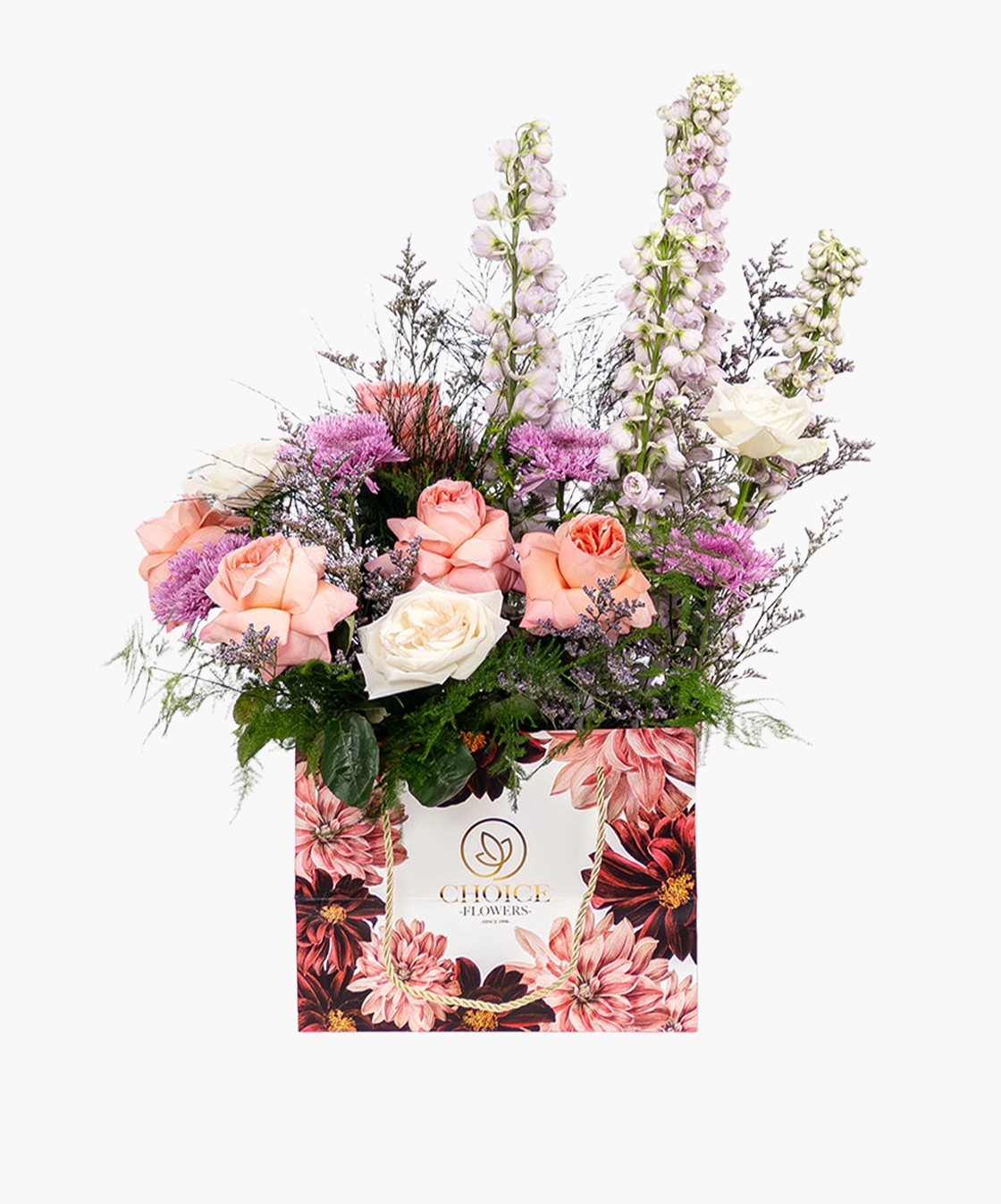 Rosy Elegance Bag