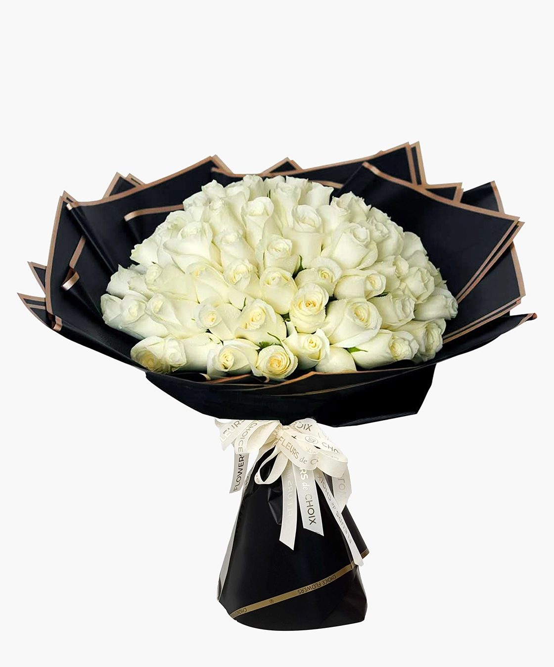 Serene White Roses