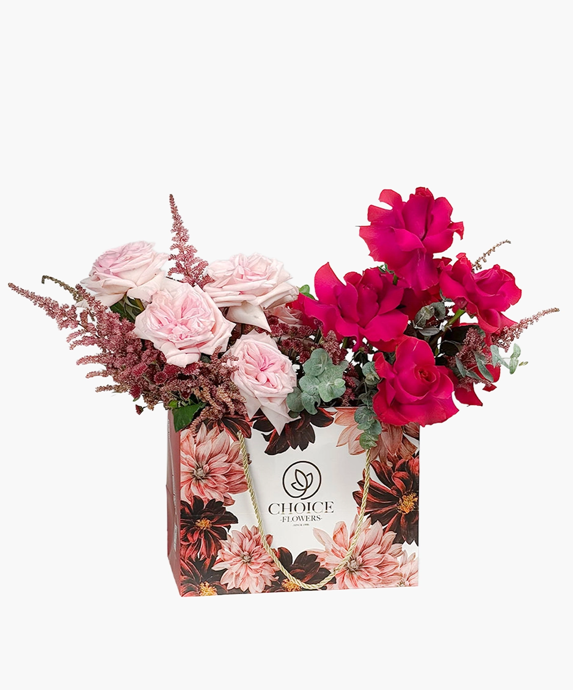 Floral Signature Bag