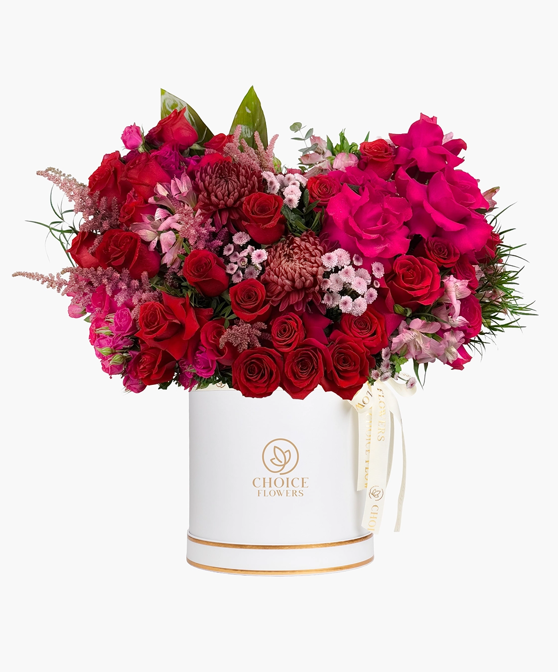 Mixed Rose Flower Box