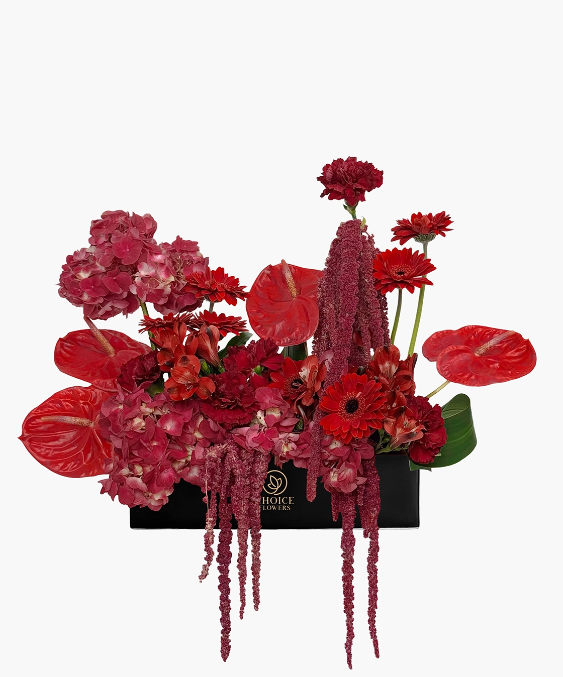 Red Flower Box