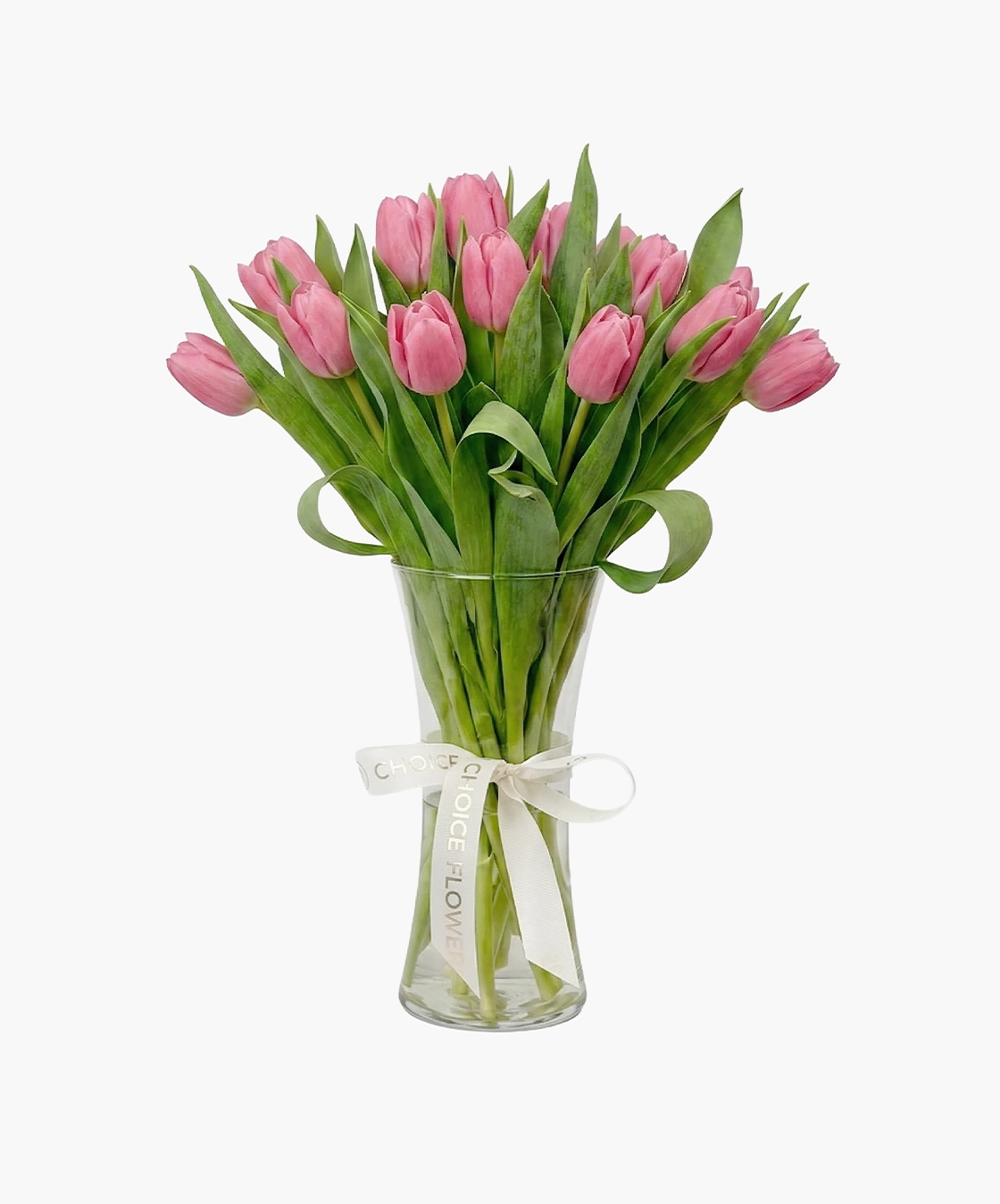 Pink Tulip Vase