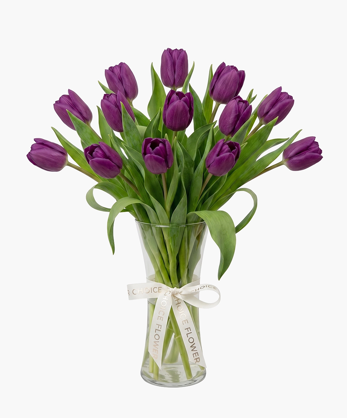 Purple Tulip Vase