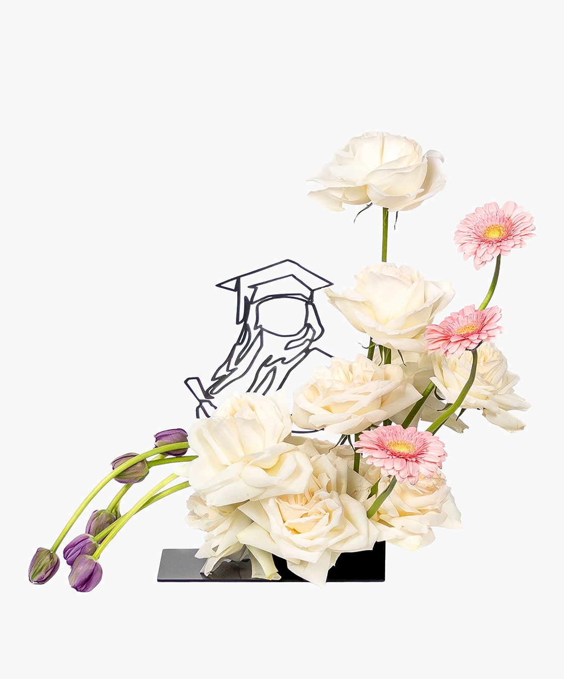Minimalist Grad Flowers