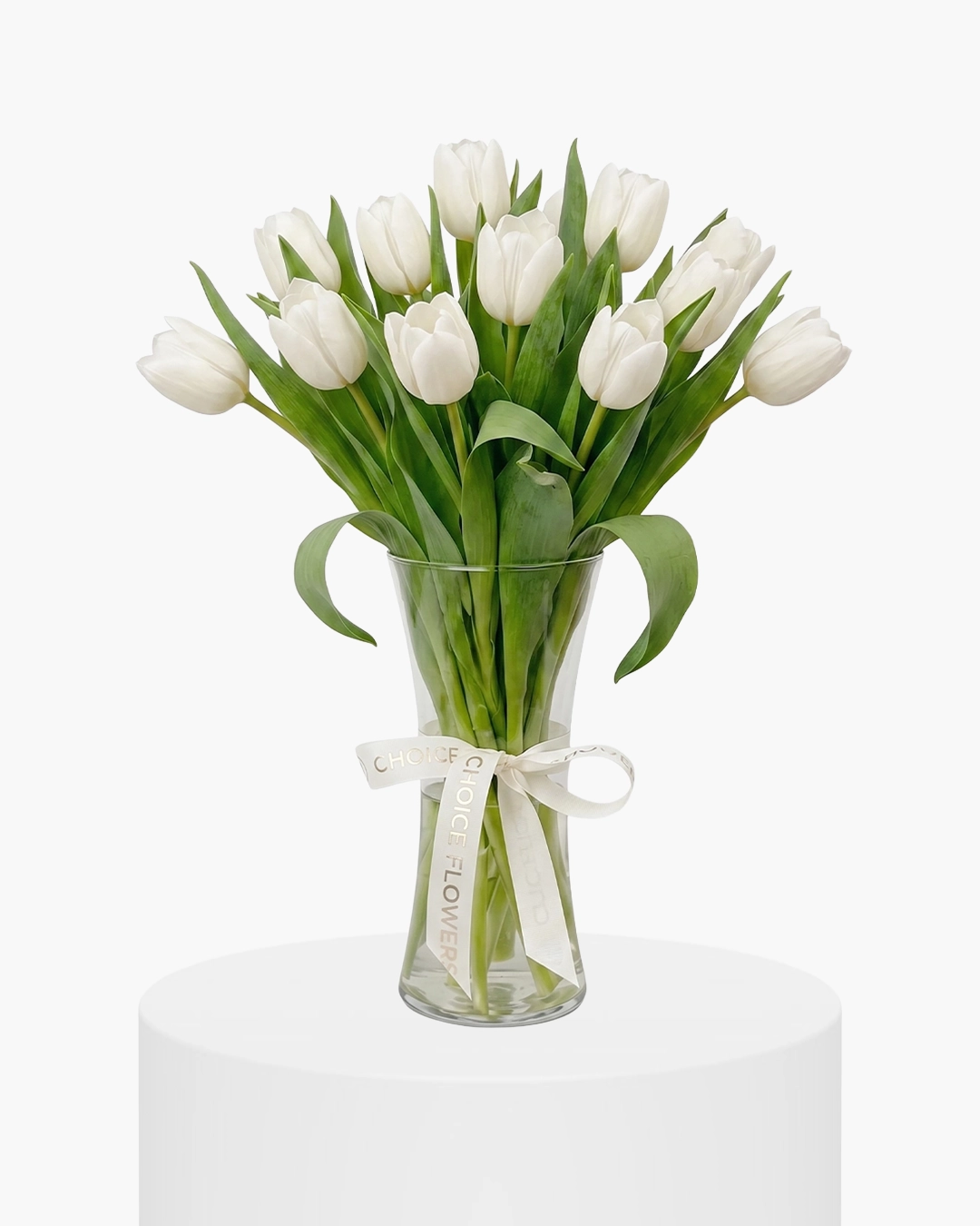 White Tulip Vase